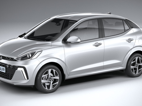 Hyundai i10 sedan 2024 3D Model