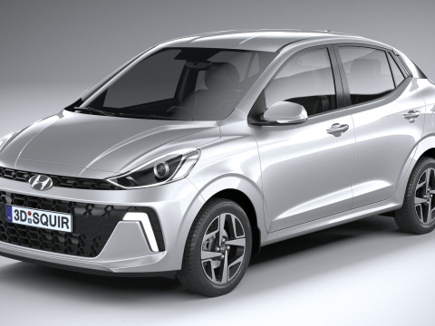 Hyundai i10 sedan 2024 Modelo 3D