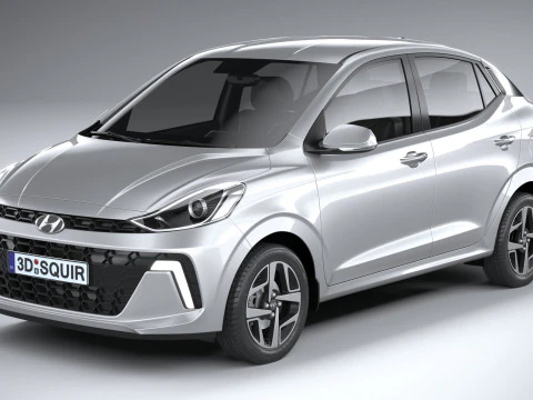Hyundai i10 sedan 2024 3D Model