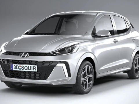 Hyundai i10 sedan 2024 3D Model