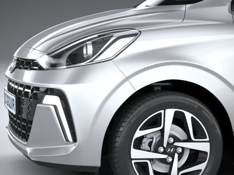 Hyundai i10 sedan 2024 Modelo 3D