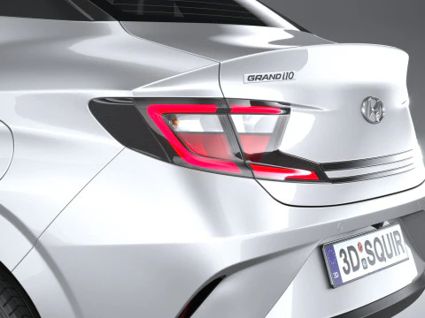 Hyundai i10 sedan 2024 3D Model