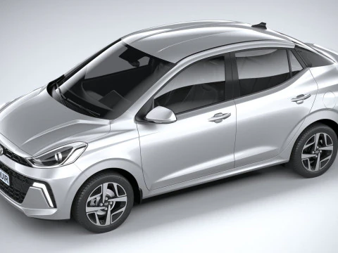 Hyundai i10 sedan 2024 3D Model