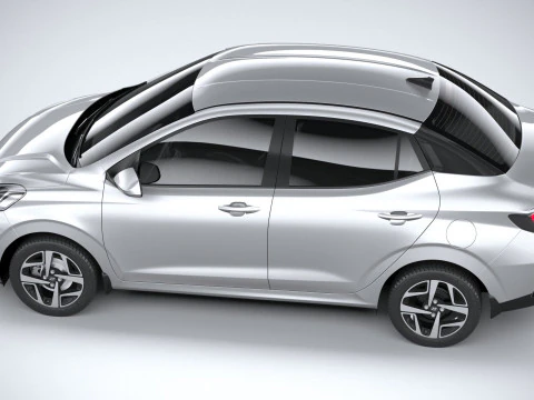 Hyundai i10 sedan 2024 3D Model