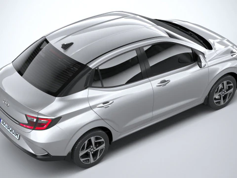 Hyundai i10 sedan 2024 3D Model