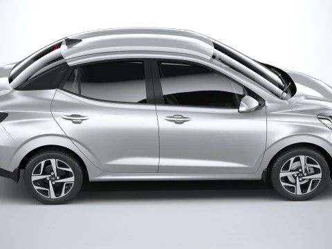 Hyundai i10 sedan 2024 3D Model