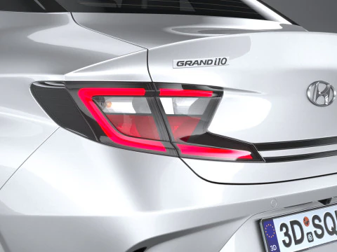 Hyundai i10 sedan 2024 3D Model