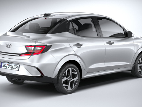 Hyundai i10 sedan 2024 Modelo 3D