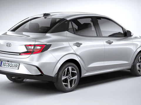 Hyundai i10 sedan 2024 3D Model