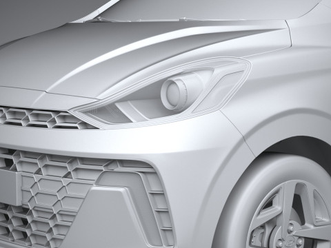 Hyundai i10 sedan 2024 Modelo 3D