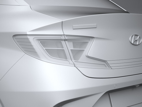 Hyundai i10 sedan 2024 Modelo 3D