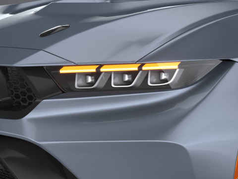 Mustang GTD 2025 LowPoly 3D Model