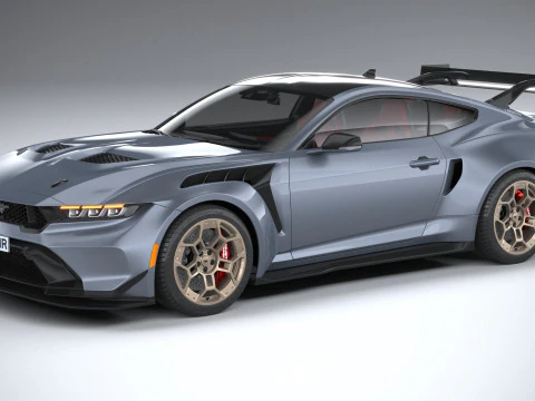 Mustang GTD 2025 3D Model