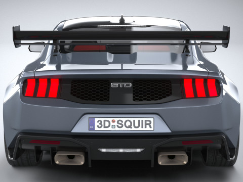 Mustang GTD 2025 Modello 3D