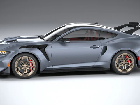 Mustang GTD 2025 3D Model