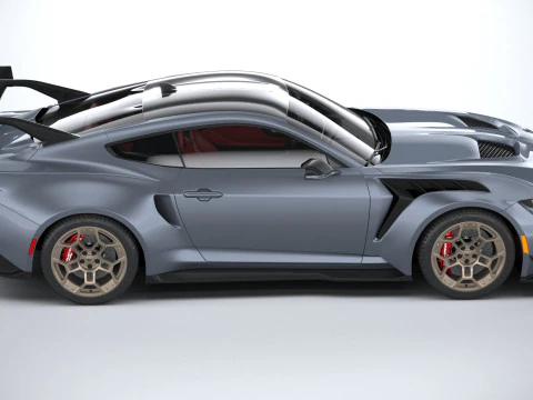 Mustang GTD 2025 3D Model