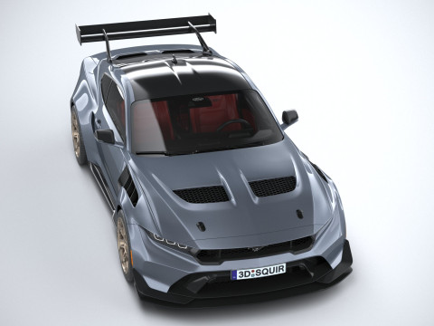 Mustang GTD 2025 Modello 3D