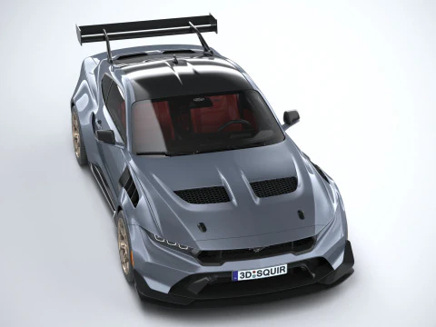 Mustang GTD 2025 3D Model