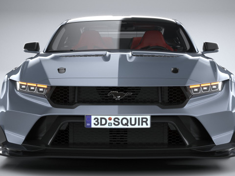 Mustang GTD 2025 Modello 3D