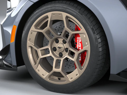 Mustang GTD 2025 3D Model