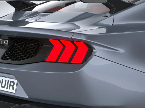 Mustang GTD 2025 3D Model