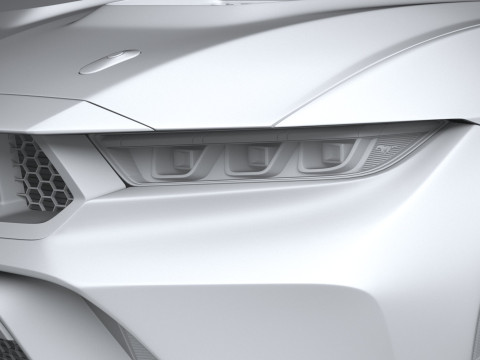 Mustang GTD 2025 Modello 3D