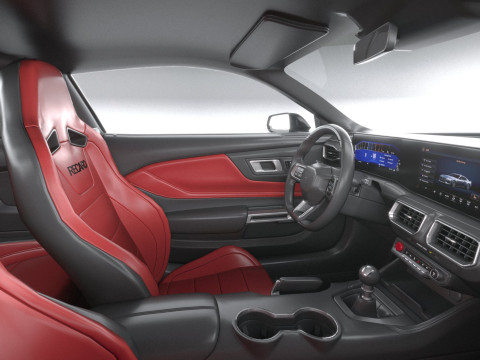 Mustang GTD 2025 Modello 3D