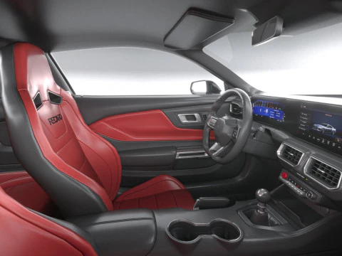 Mustang GTD 2025 3D Model