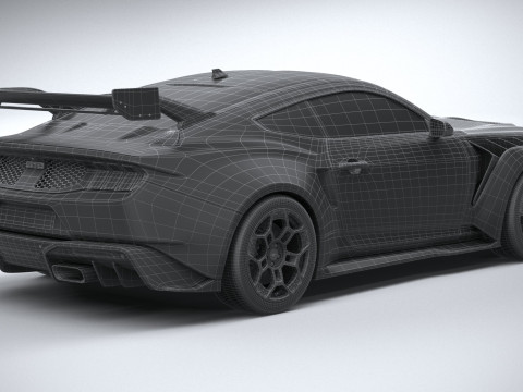 Mustang GTD 2025 Modello 3D