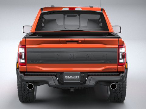 F150 Raptor Regular Cab 2022 3D Model