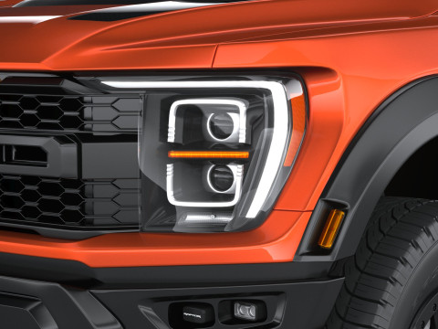 F150 Raptor Regular Cab 2022 3D Model