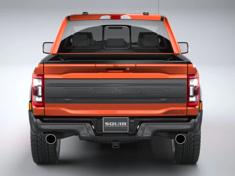 F150 Raptor Super Cab 2022 3D Model