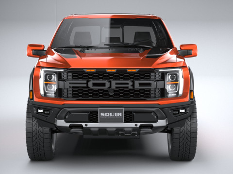 F150 Raptor Super Cab 2022 3Dモデル