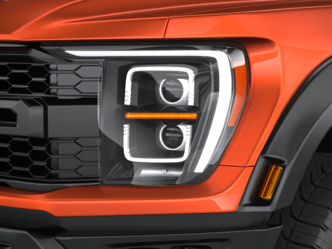 F150 Raptor Super Cab 2022 3D Model