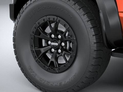 F150 Raptor Super Cab 2022 3Dモデル