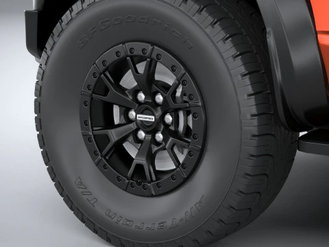 F150 Raptor Super Cab 2022 3D Model