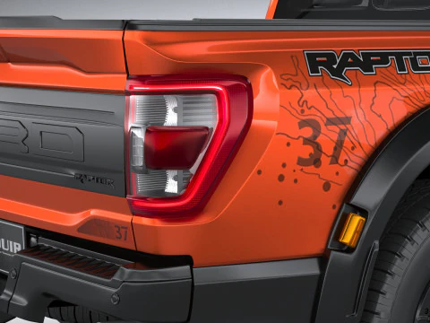 F150 Raptor Super Cab 2022 3D Model