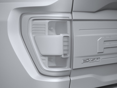 F150 Raptor Super Cab 2022 3Dモデル