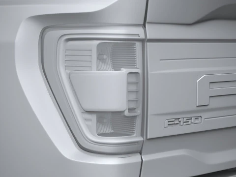 F150 Raptor Super Cab 2022 3D Model