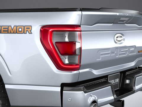 F150 Tremor Regular Cab 2022 Model 3D