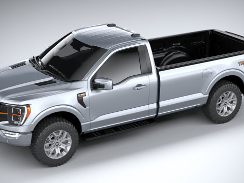 F150 Tremor Regular Cab 2022 Model 3D