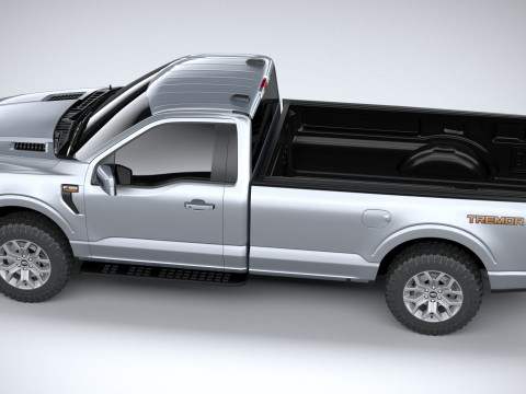 F150 Tremor Regular Cab 2022 Model 3D