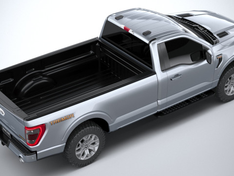 F150 Tremor Regular Cab 2022 Model 3D