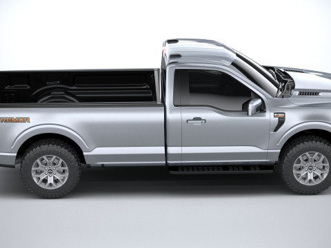 F150 Tremor Regular Cab 2022 Model 3D