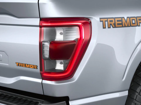 F150 Tremor Regular Cab 2022 3D Model