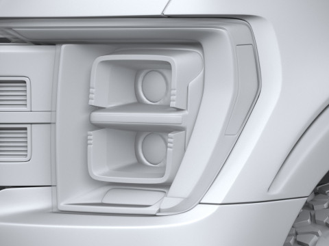 F150 Tremor Regular Cab 2022 Model 3D