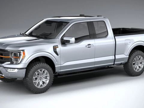 F150 Tremor Super Cab 2022 Modello 3D