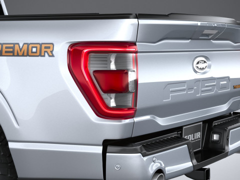 F150 Tremor Super Cab 2022 3D मॉडल