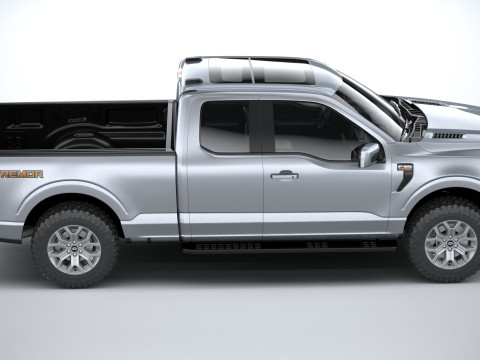 F150 Tremor Super Cab 2022 3D मॉडल