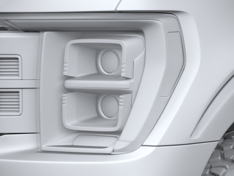 F150 Tremor Super Cab 2022 3D मॉडल
